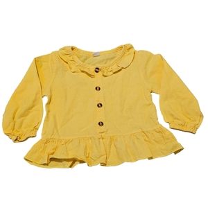 Beautiful Yellow🌞Cotton Blouse!✨